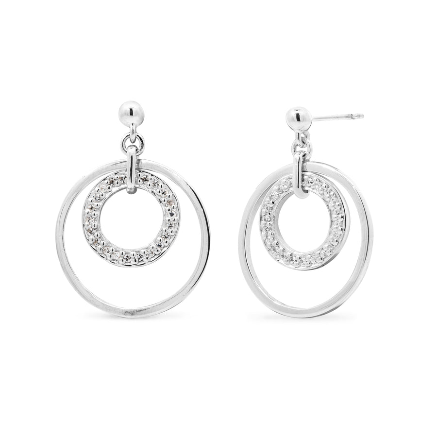 Loytee Studs Earrings SE11741CZ