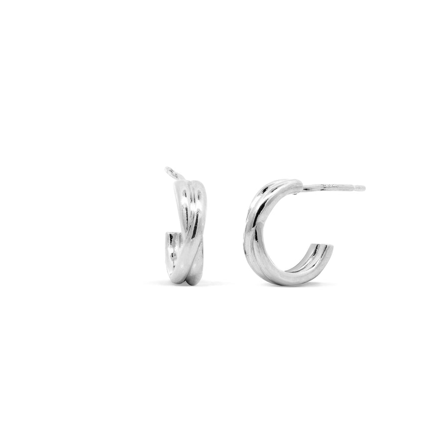 Loytee Studs Hoop Earrings SE25019