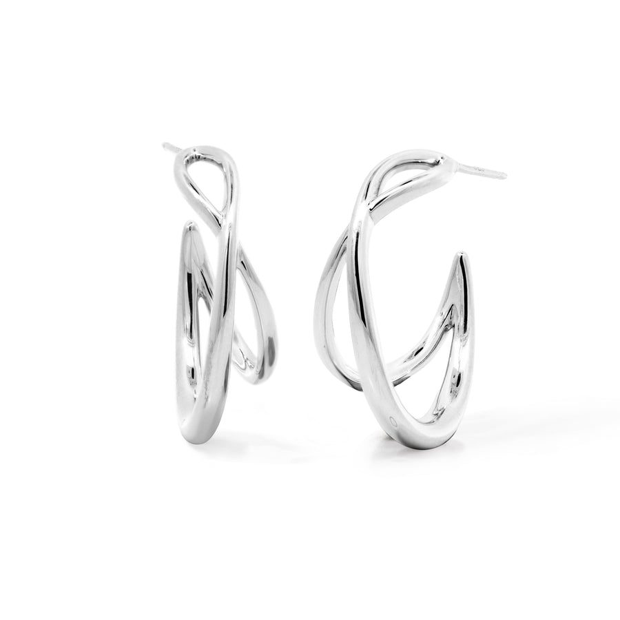 Loytee Hoop Studs Earrings SE28572