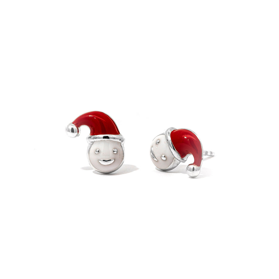 Loytee Studs Earrings SE33717RD-WH