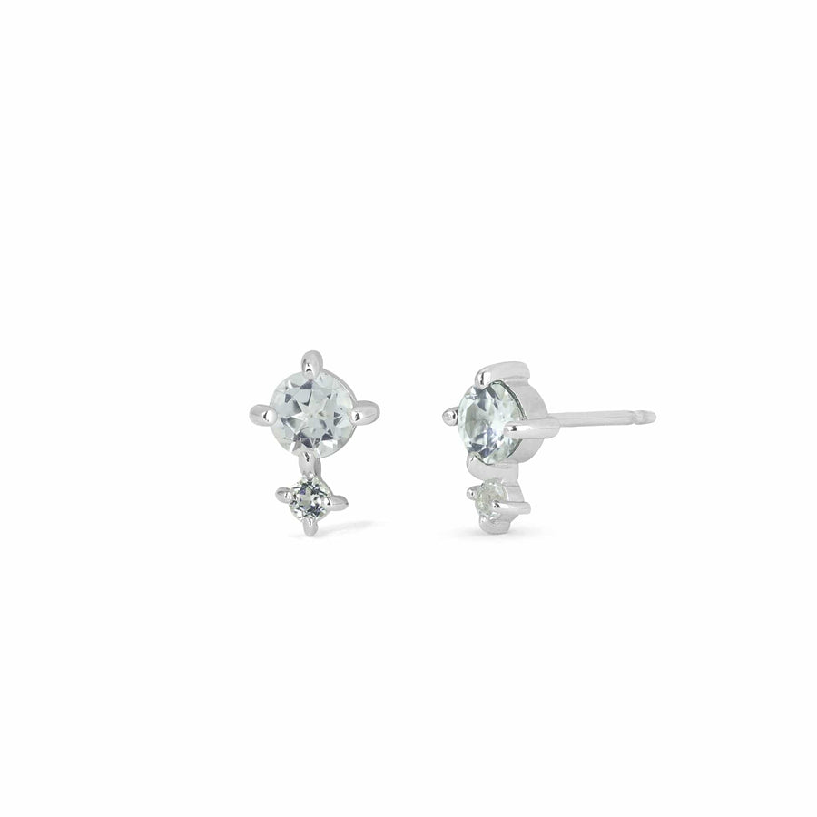 Loytee Studs Earrings SE33787WTP