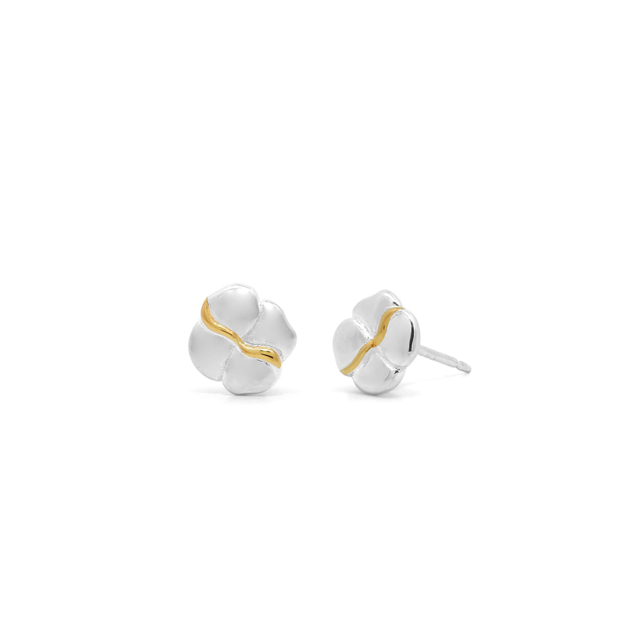 Loytee Flowers of the Month Stud Earrings