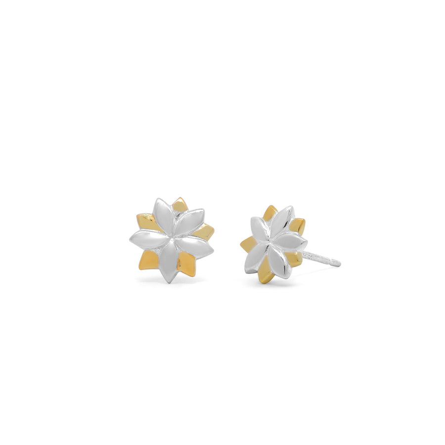 Loytee Flowers of the Month Stud Earrings