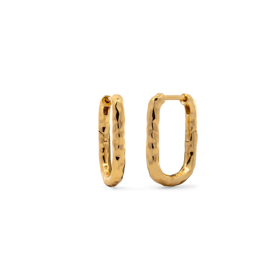 Loytee Hoop Earrings SEPLG33873-14K