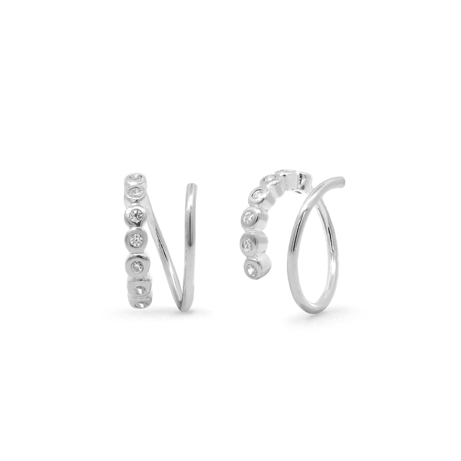 Loytee Earrings SESV33949CZ