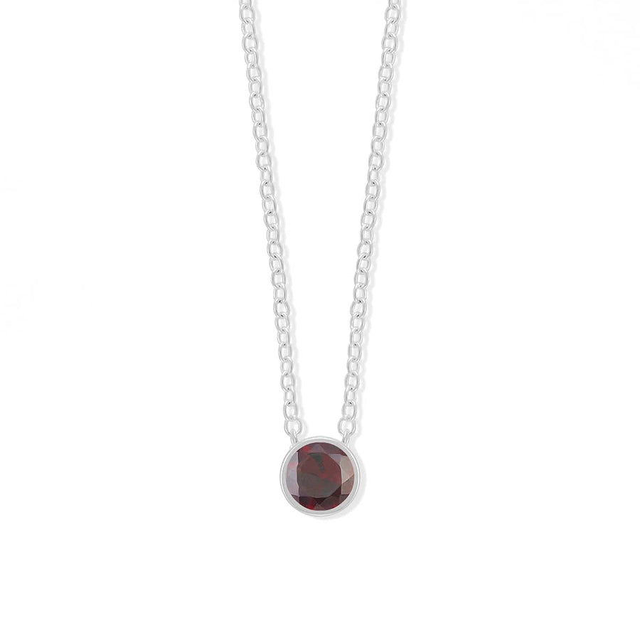 Birthstone Necklace with Stone (SNSV19611)