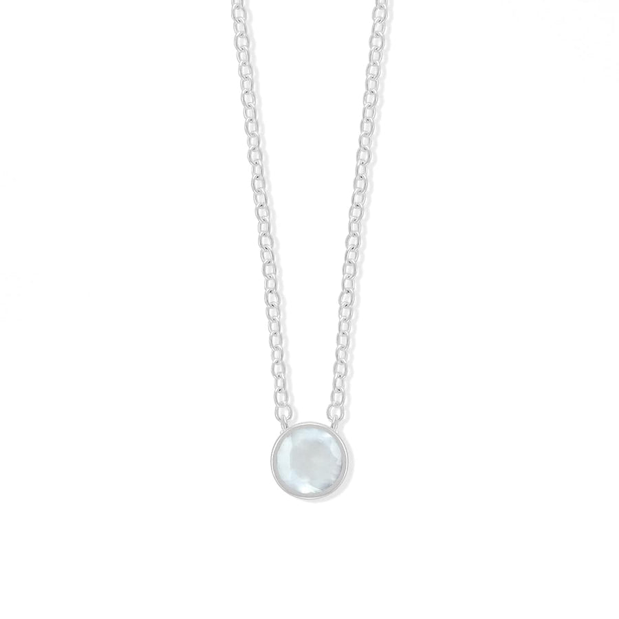 Birthstone Necklace with Stone (SNSV19611)