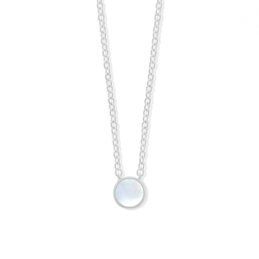 Birthstone Necklace with Stone (SNSV19611)