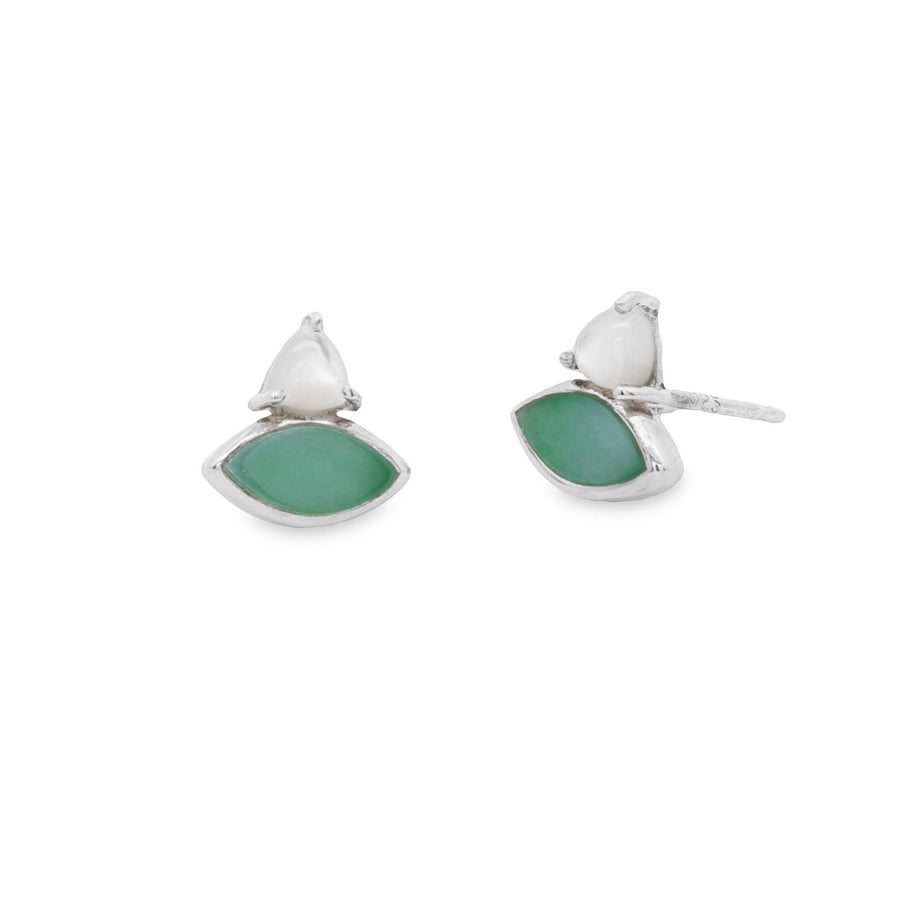 Loytee Studs Earrings SE31367MOP-GRP