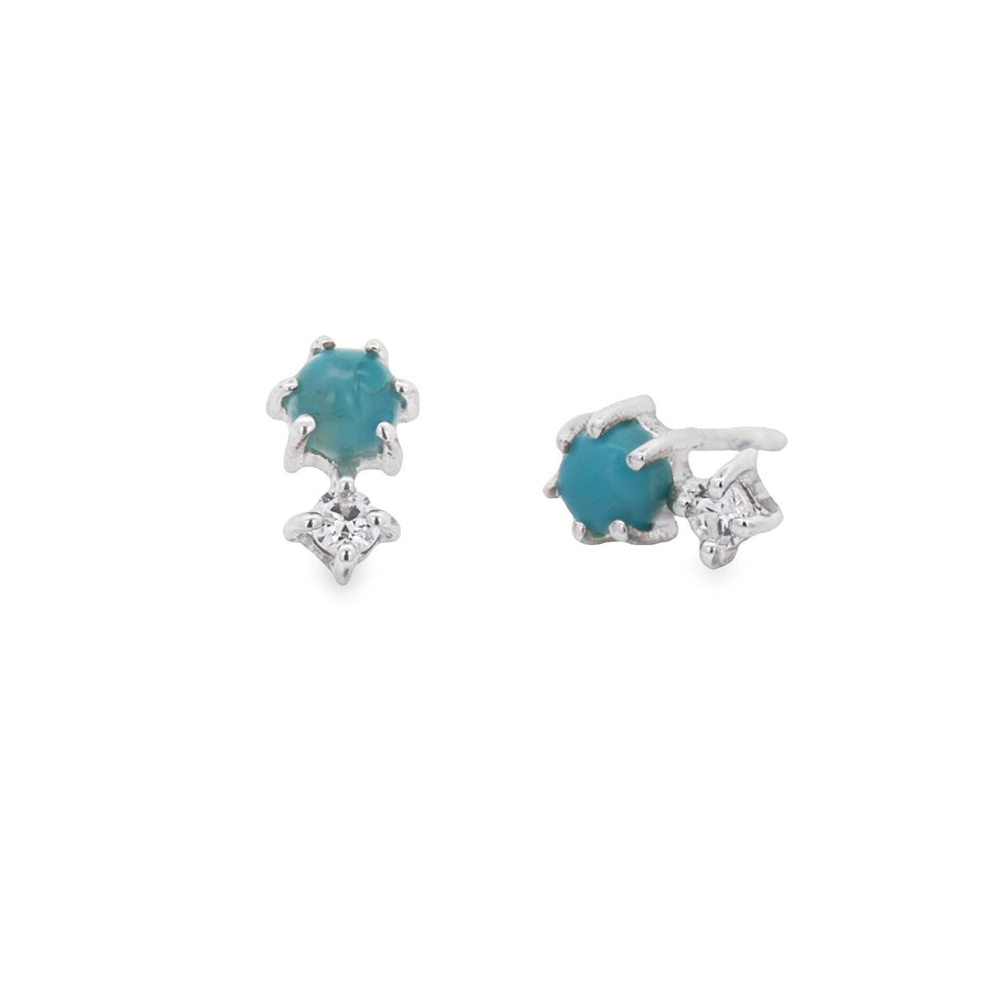 Loytee Studs Earrings SE32832TQ-CZ