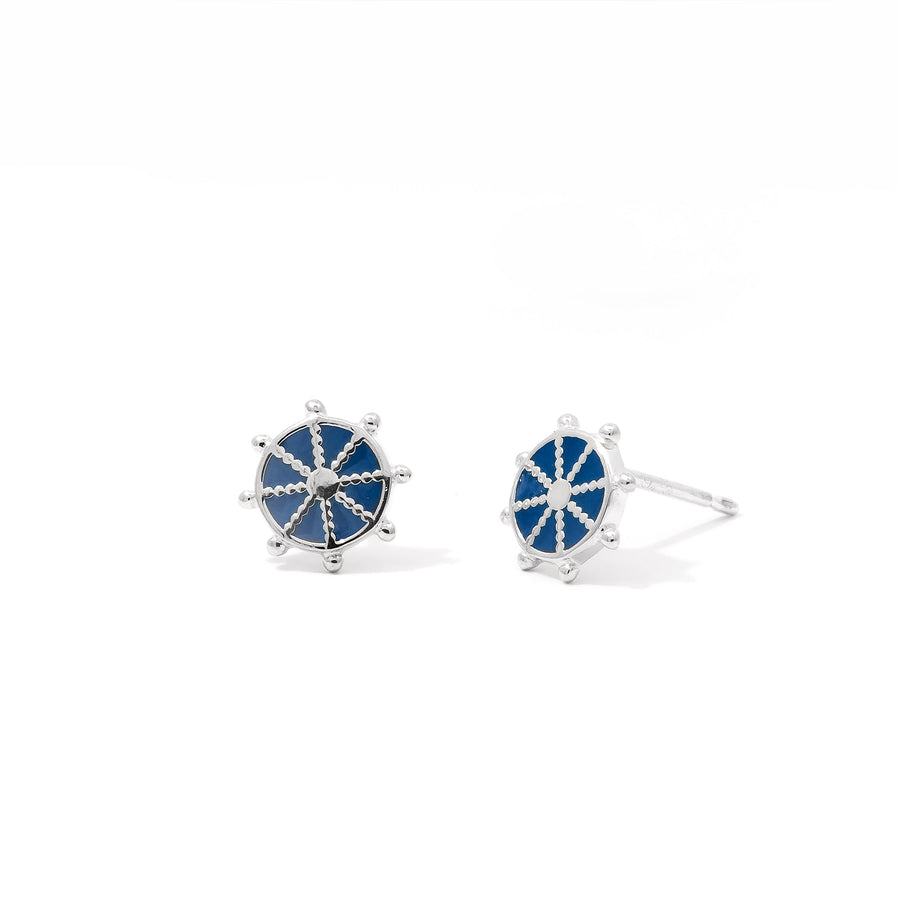 Loytee Studs Earrings SE33590BL