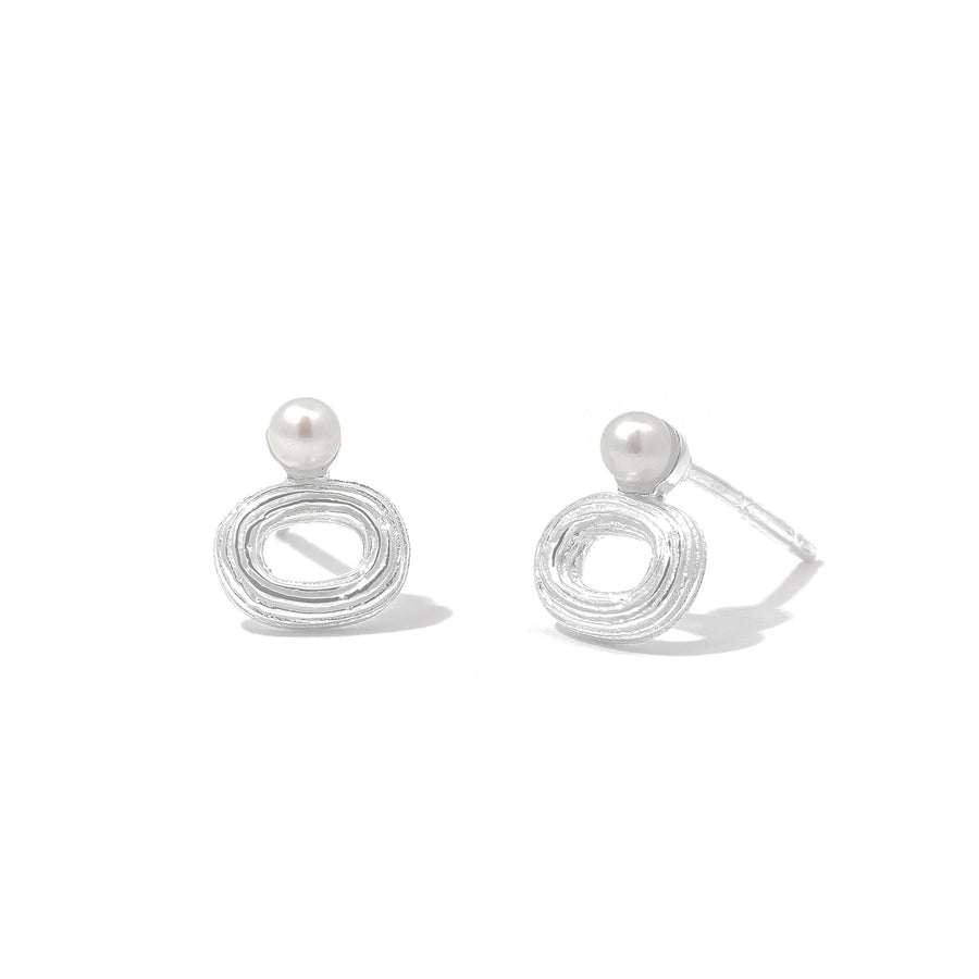 Loytee Studs Earrings SESV33379PRL